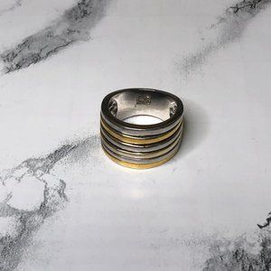 Silver and Gold Lia Sophia Ring